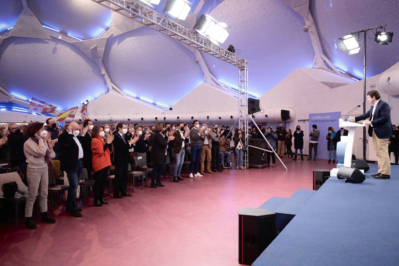 Aznar y Mañueco, en Valladolid