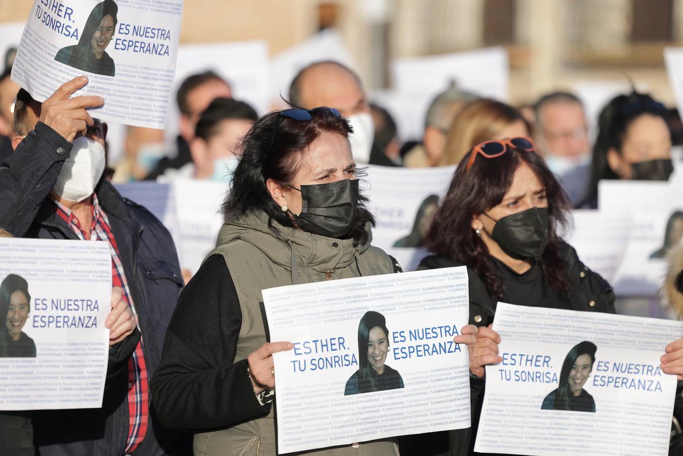 Traspinedo muestra su apoyo a la familia de Esther López