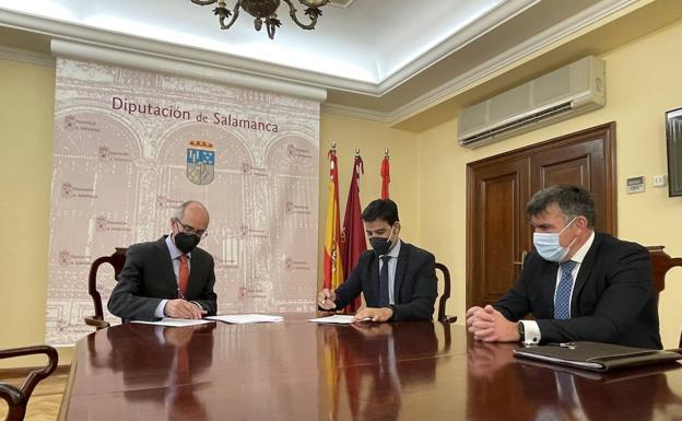 La Diputación y Unicaja Banco ponen 32 millones de euros a disposición de la provincia de Salamanca