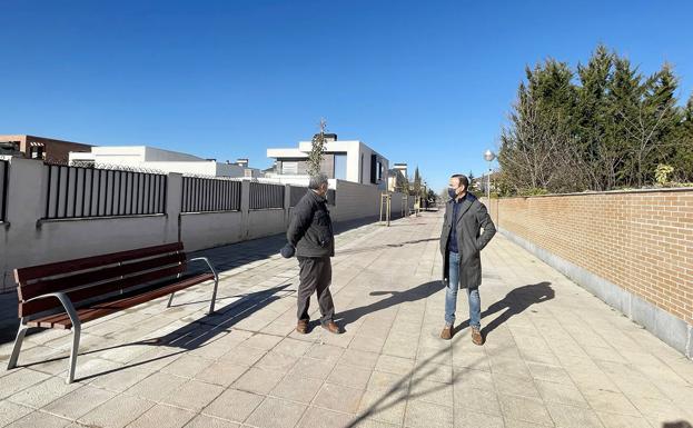 Concluyen las obras de reordenación de la calle Soria, en Albahonda I