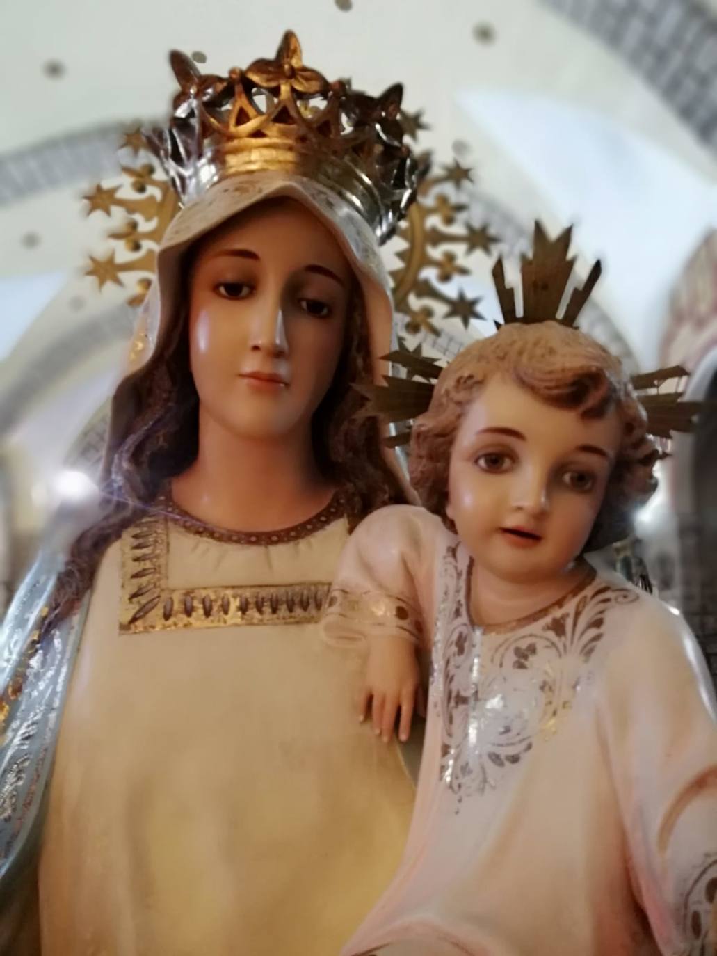 Procesión de la Virgen de las Candelas en Tordehumos