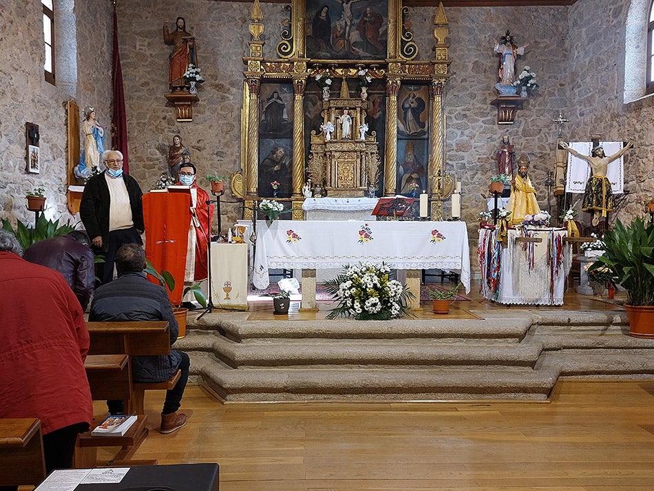 San Blas en Santibáñez de la Sierra