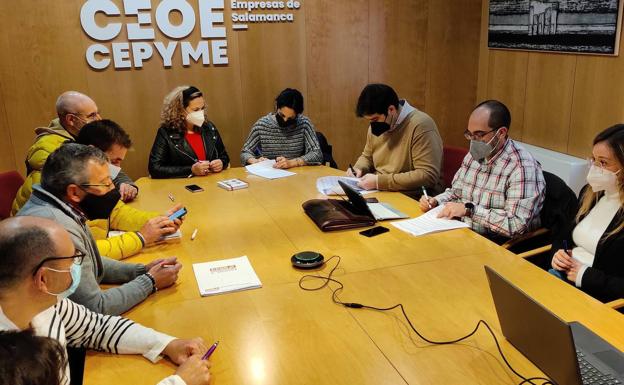 CEOE CEPYME Salamanca firma tres nuevos convenios en el último mes