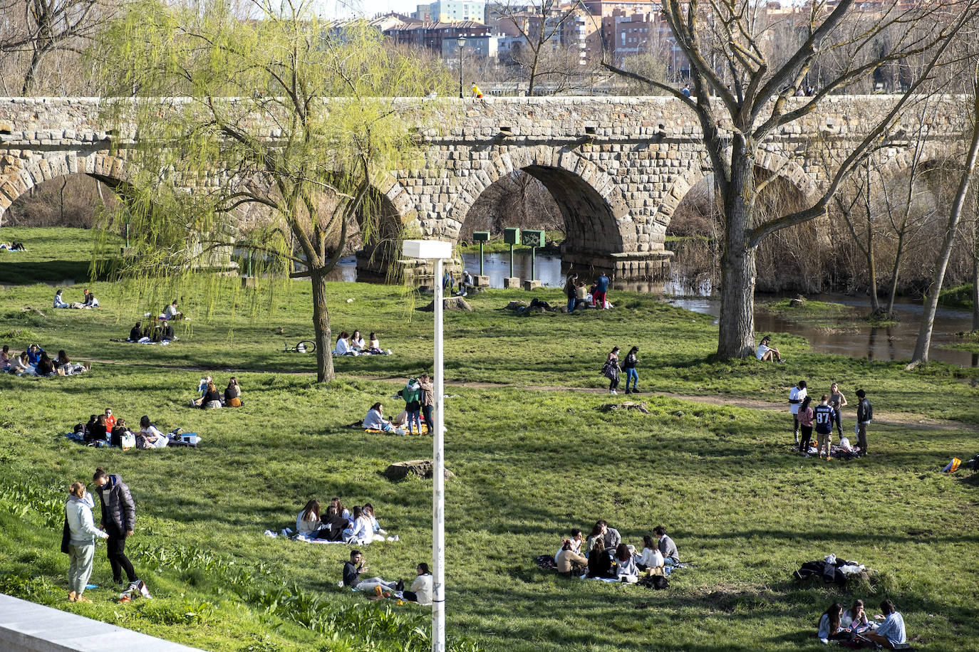 Las temperaturas volverán a subir a partir del lunes hasta valores de entre 15 y 20 grados