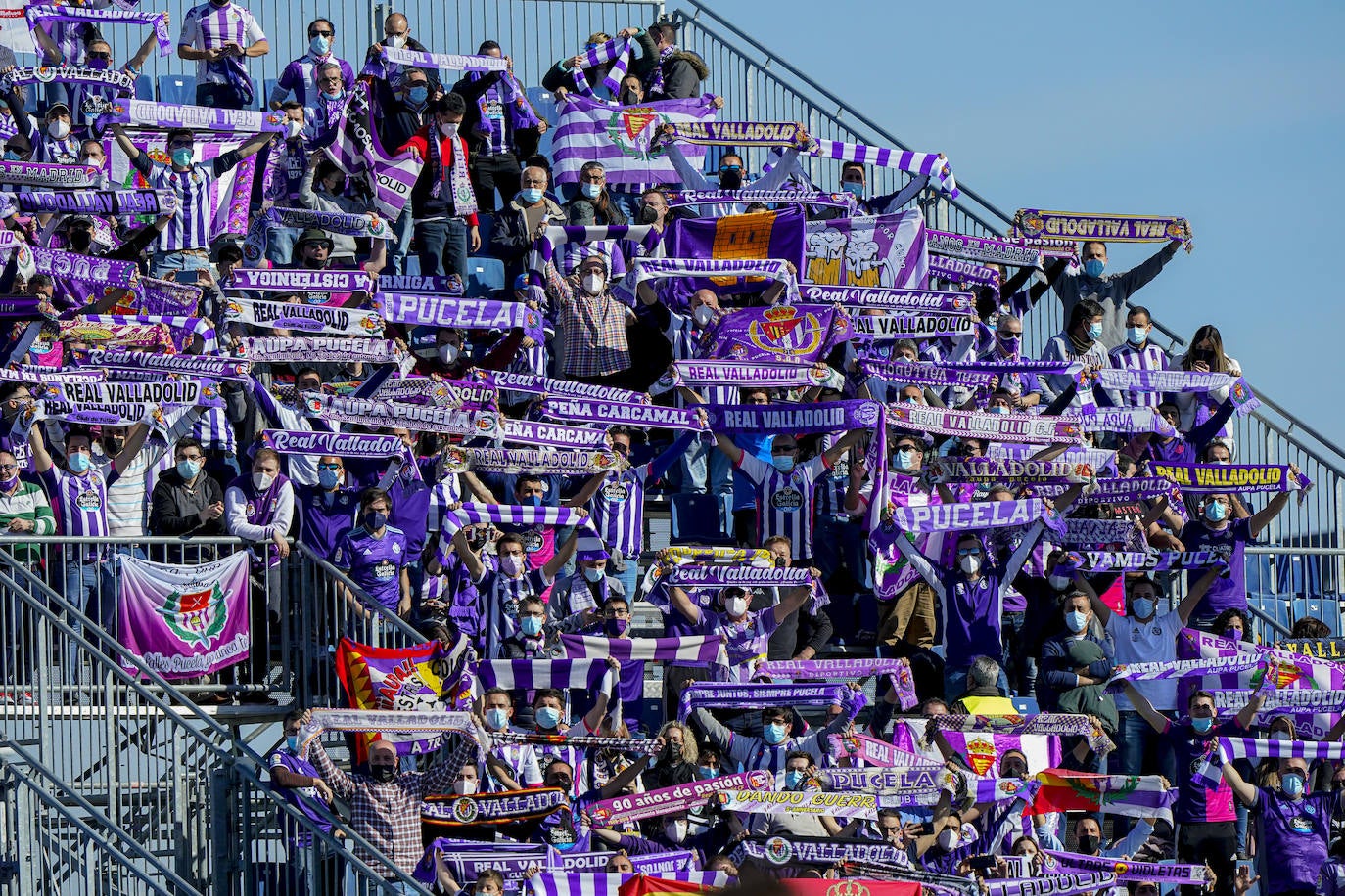 Empate del Real Valladolid ante el Fuenlabrada (1/2)