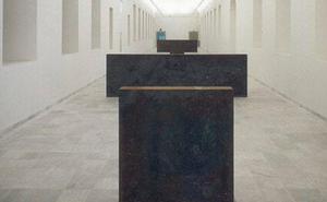 'Equal-Parallel/Guernica-Bengasi', de Richard Serra, en el Reina Sofía antes de su desaparición.