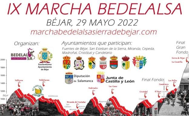Abiertas las inscripciones para la IX Marcha Bedelalsa en Béjar