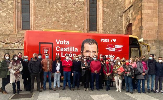 El PSOE de Salamanca cierra campaña apelando al voto útil