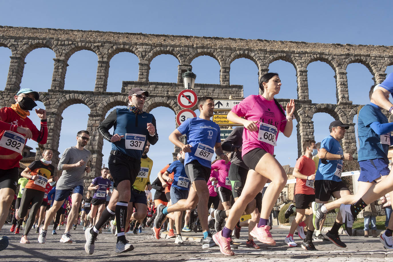 La Carrera Monumental afianza la recuperación del pulso deportivo de Segovia