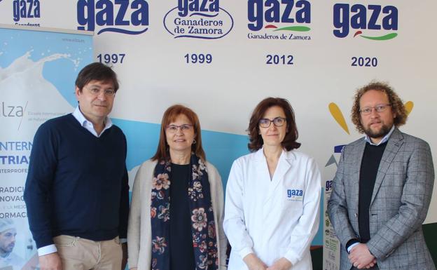Leche Gaza dona equipos de laboratorio para la Escuela de Industrias Lácteas