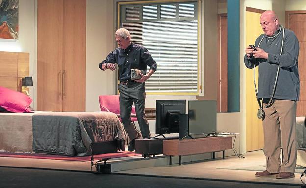 Diversión con Josema Yuste y Santiago Urrialde