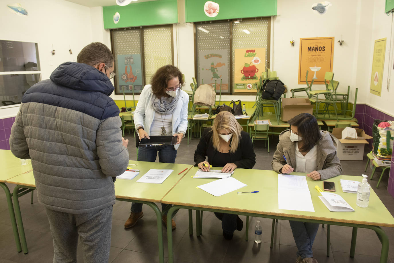 Así se votó barrio a barrio en Segovia en las elecciones de Castilla y León