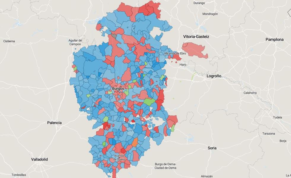 Así se votó barrio a barrio en Burgos en las elecciones de Castilla y León