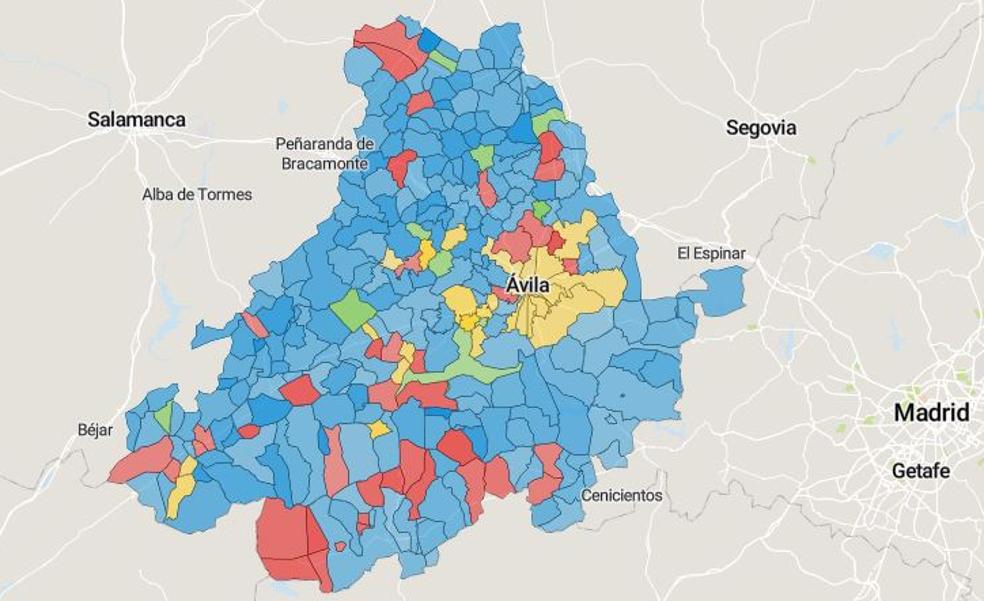 Así se votó barrio a barrio en Ávila en las elecciones de Castilla y León