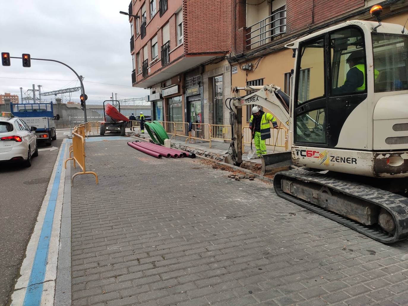 Tres nuevos cortes por obras afectarán al tráfico en Las Delicias este jueves