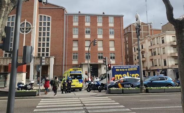 Muere un conductor tras sufrir una parada cardíaca en el paseo de Zorrilla
