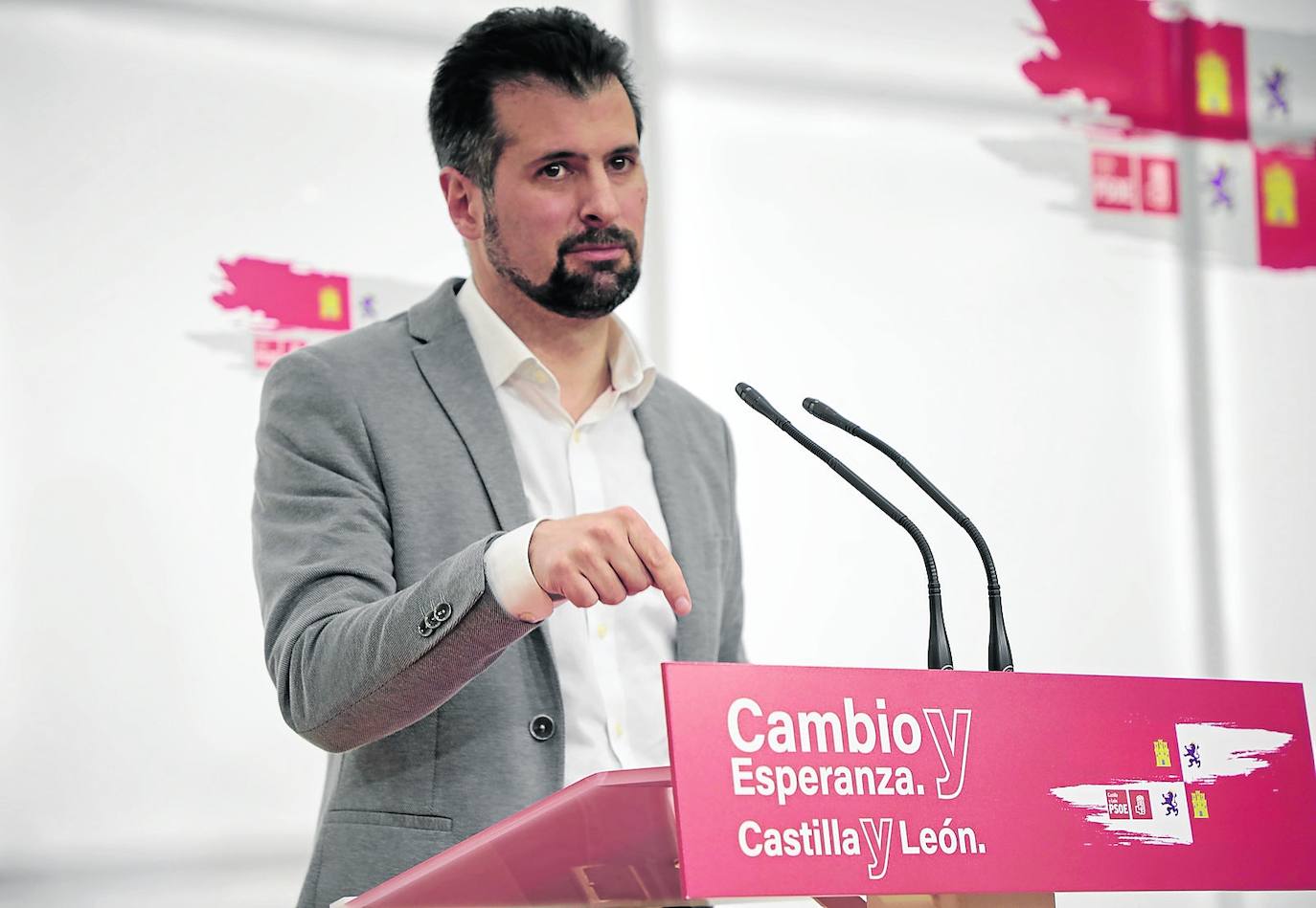 Tudanca no contempla una repetición electoral en Castilla y León