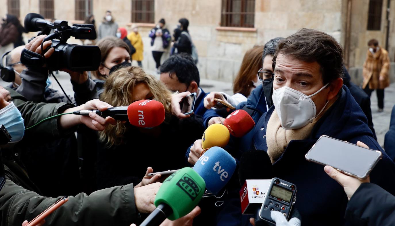 Mañueco reclama que la «verdad se abra paso» para aclarar el conflicto del PP nacional