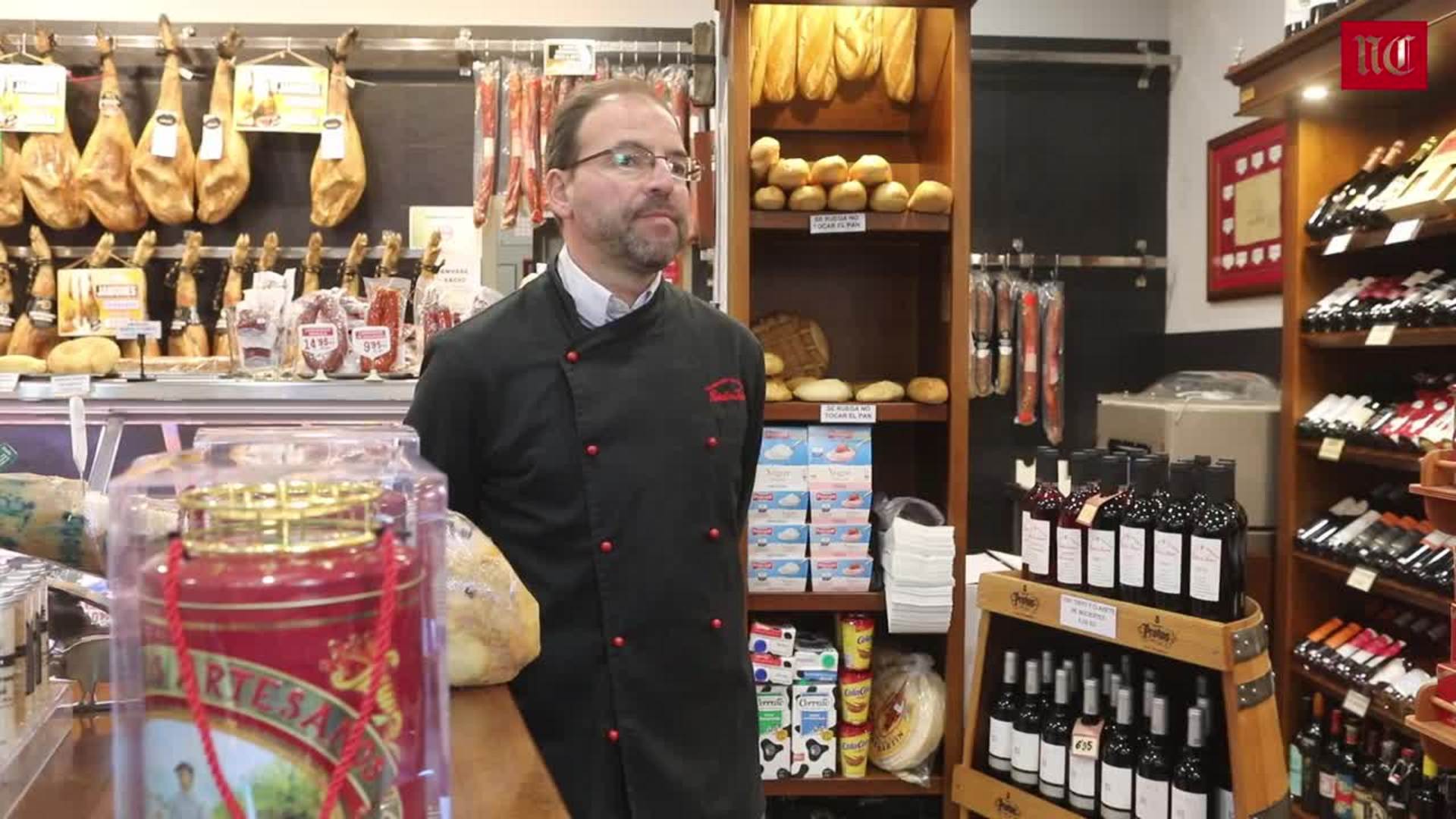 Comercios históricos de Valladolid: Pantaleón Muñoz (1882), el salmantino que llenó de jamones la ciudad