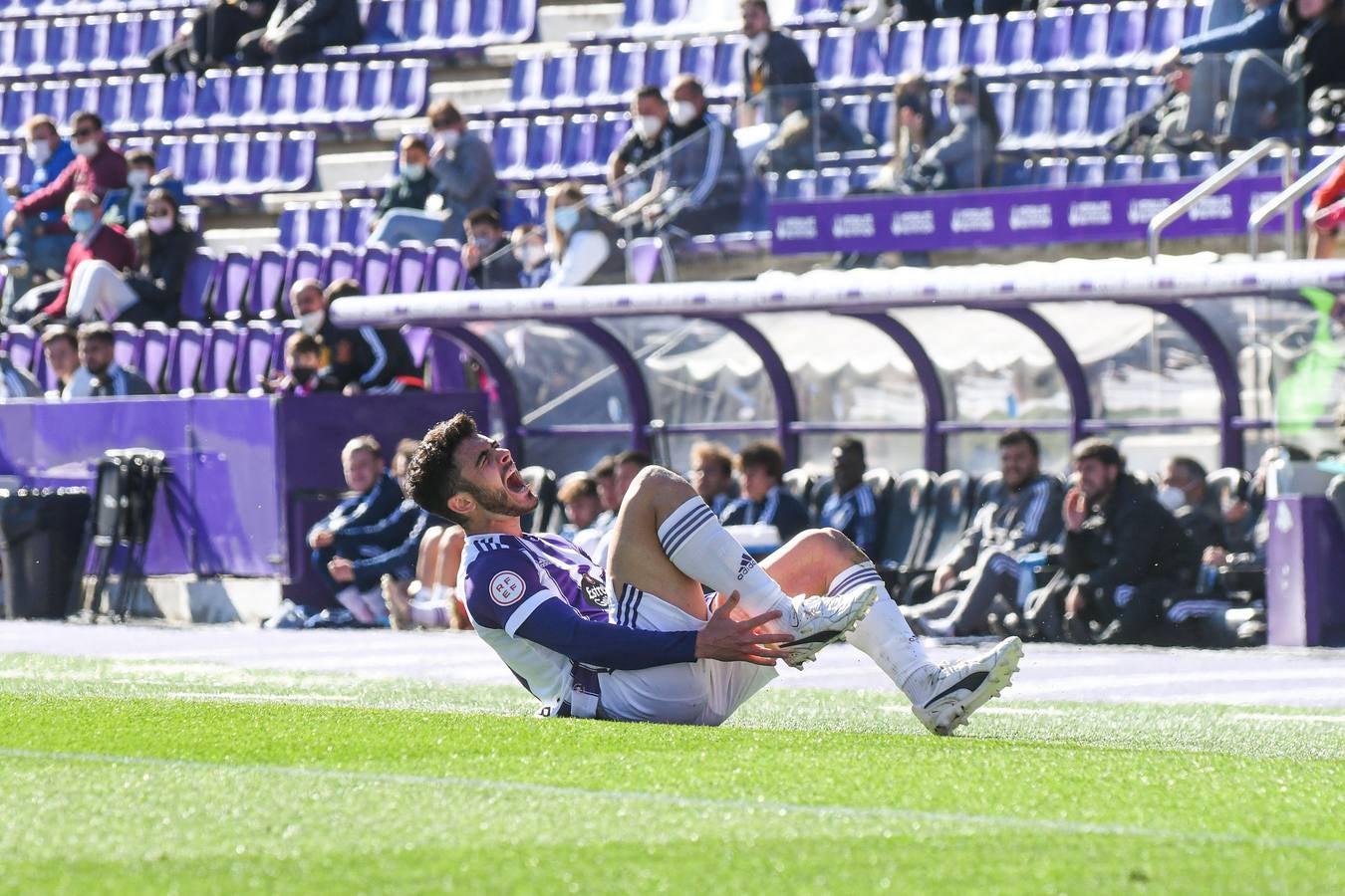 El Real Valladolid Promesas pierde ante Racing de Ferrol (1-2)