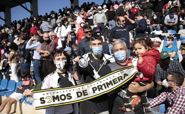 Unionistas bate su récord de asistencia en el Reina Sofía ante el Racing