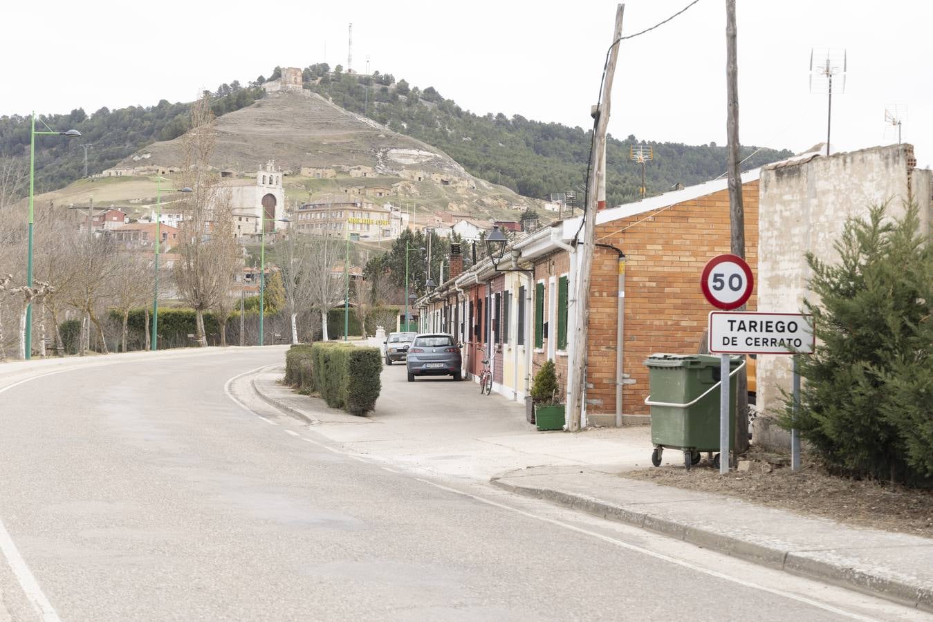Hallados restos humanos en el interior de una antigua casa cueva de Tariego de Cerrato