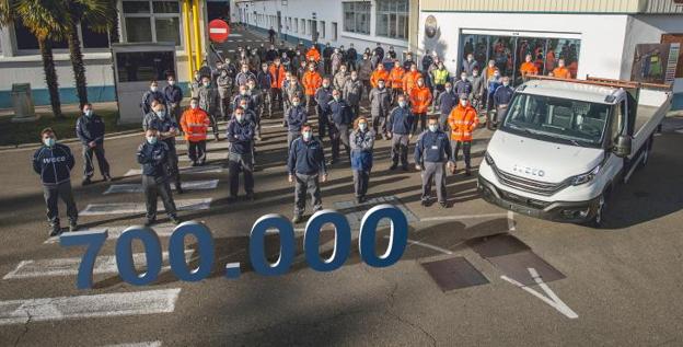 Iveco alcanza las 700.000 Daily en Valladolid en su trigésimo aniversario