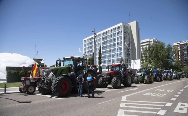 Una manifestación con tractores causará problemas en el tráfico este viernes