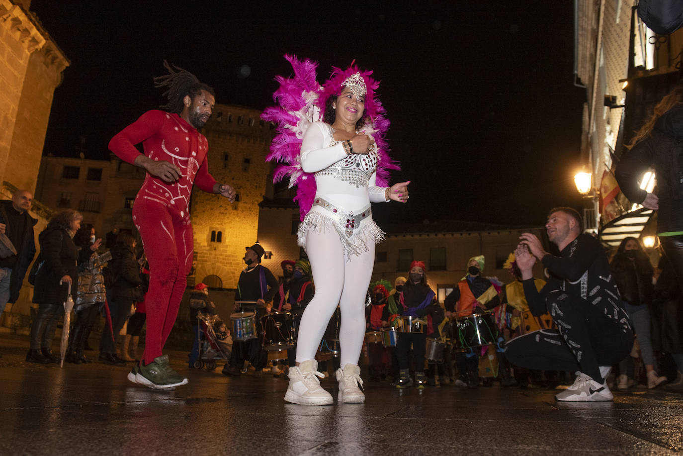 Desfile del sábado de carnaval en Segovia