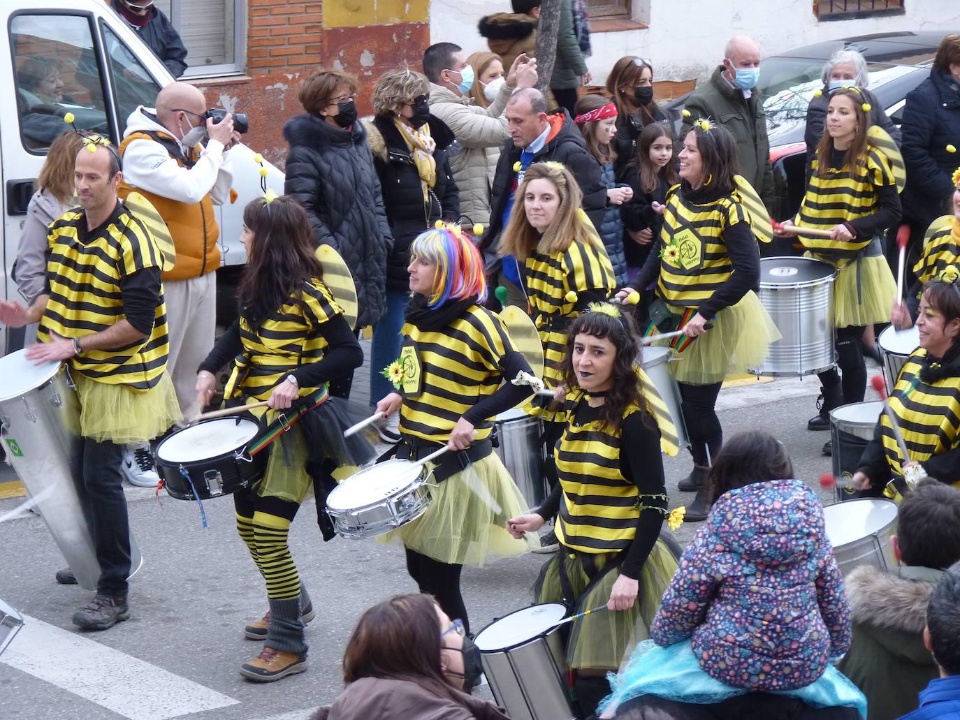 Desfile de Carnaval en Tudela de Duero