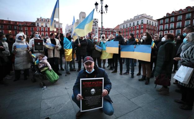 La comunidad ucraniana en Valladolid reclama ayuda la Unión Europea