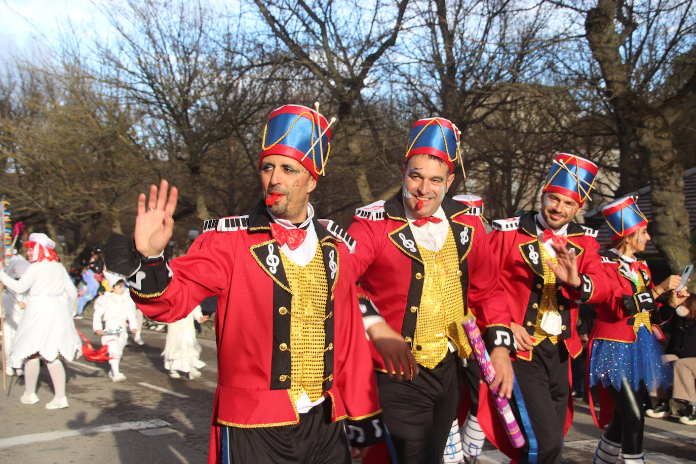 Desfile infantil de carnaval en Cuéllar