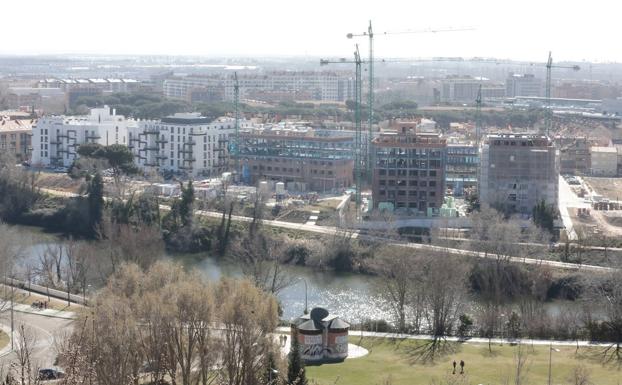 Completan en tiempo récord con 463 casas y un alto ritmo de venta el nuevo barrio a orillas del Pisuerga