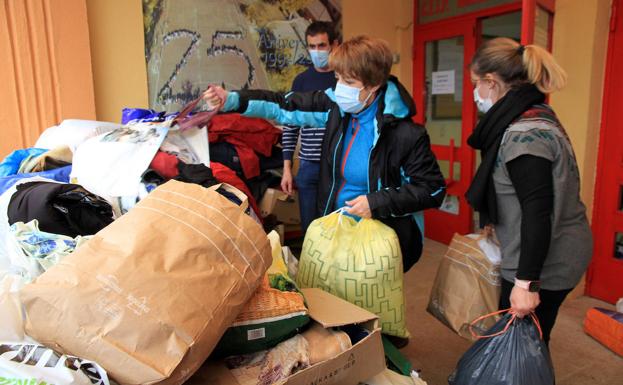 Así se vuelcan los segovianos con la emergencia humanitaria de Ucrania