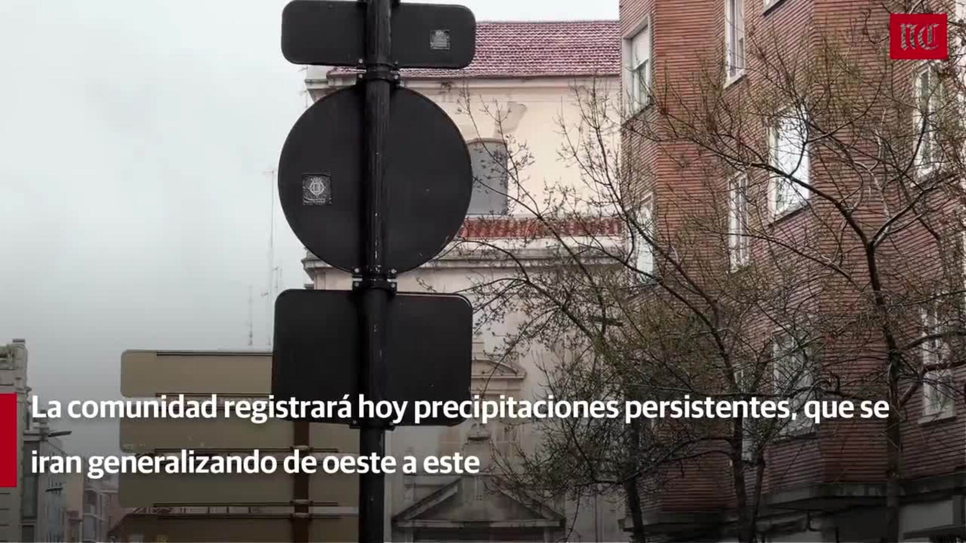 La lluvia reaparece en Valladolid