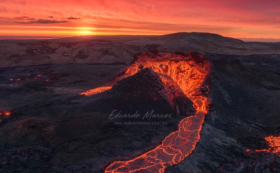 El arte de fotografiar un volcán en erupción