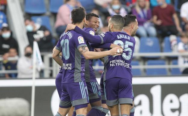 El Real Valladolid ya es eficaz ante la portería