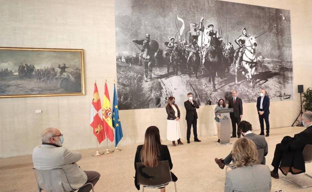 El cuadro 'Los Comuneros de Castilla' recala en las Cortes desde los depósitos del Prado