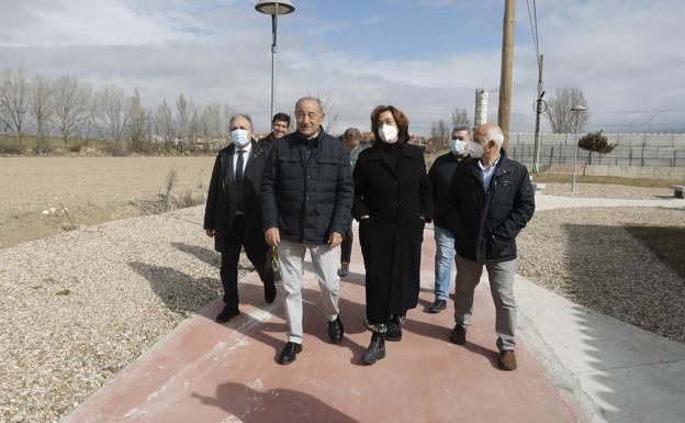 El carril bici de Villalobón circunvalará el casco urbano y conectará con la entrada de Palencia