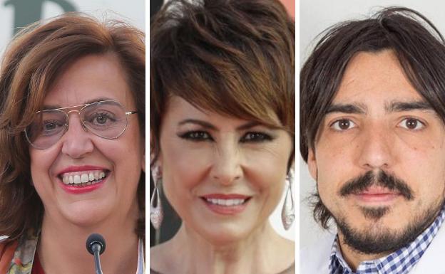 Irma Soriano, Javier Calaveras y Ángeles Armisén, mondongueros de Villada
