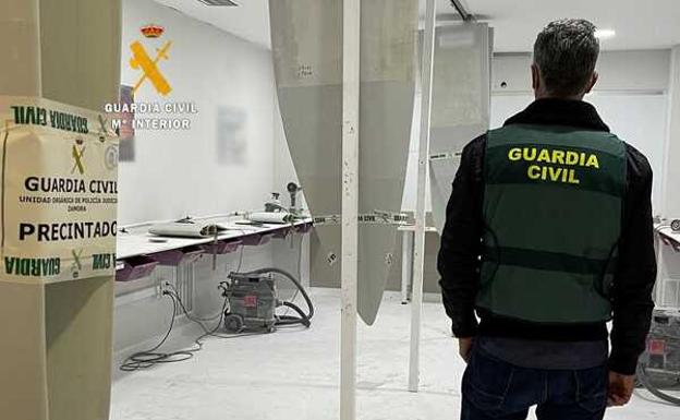 Detienen a dos hombres por robar seis puntas de palas de aerogeneradores, por un valor de 1,8 millones
