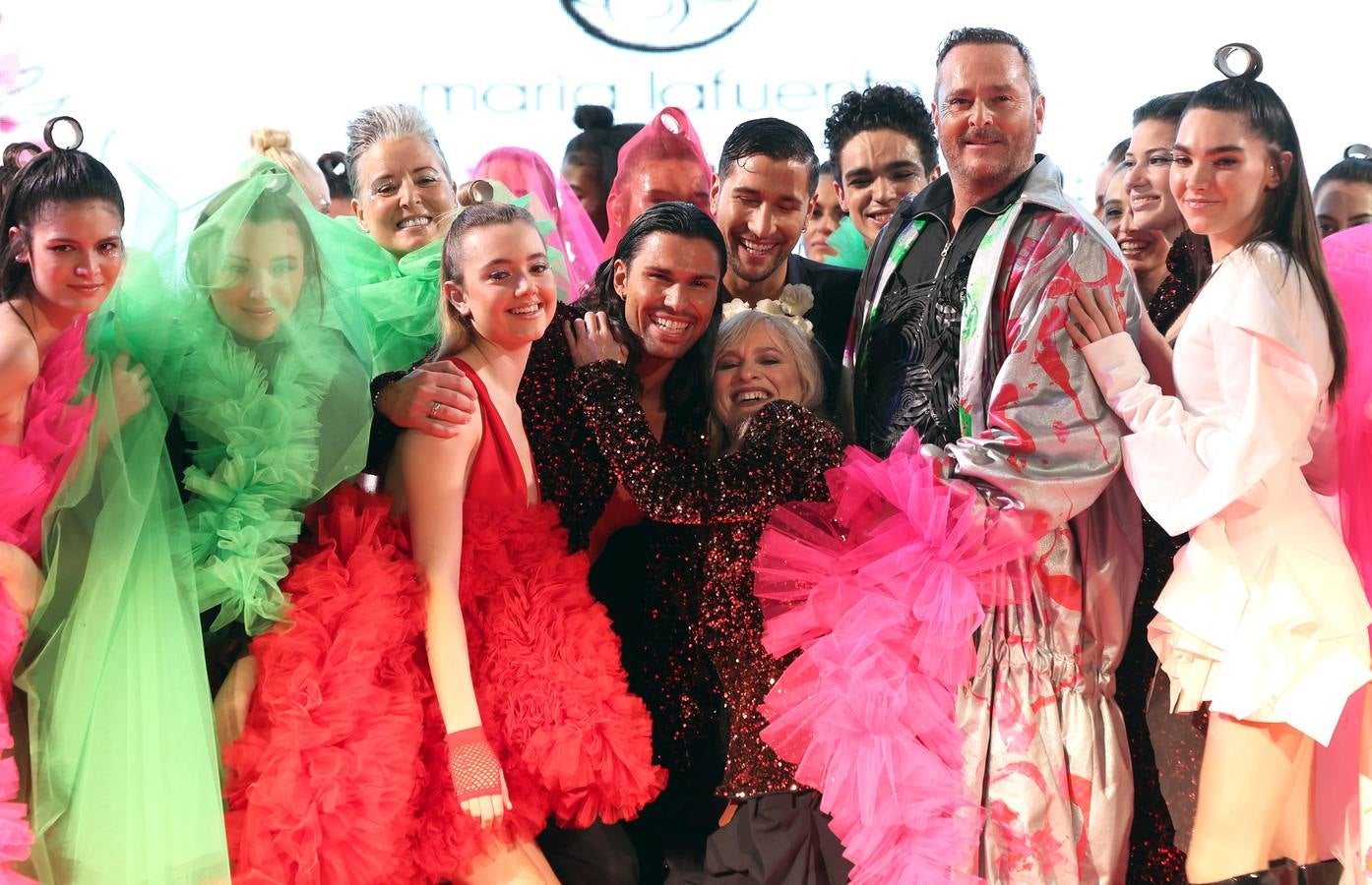 Desfile de la diseñadora María Lafuente en la Mercedes Fashion Week