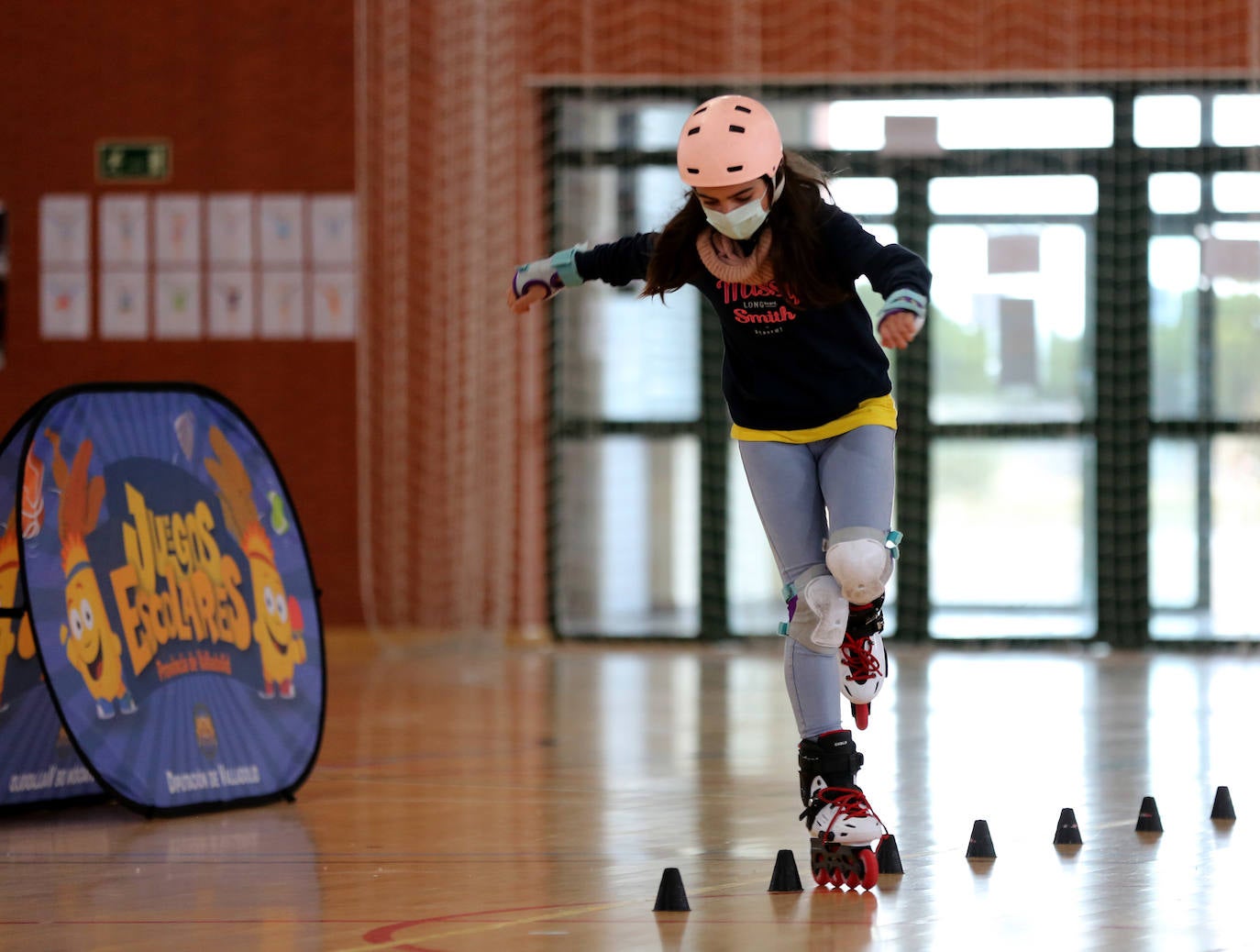 Aldeamayor y Boecillo disfrutan con la jornada de patinaje de los Juegos Escolares