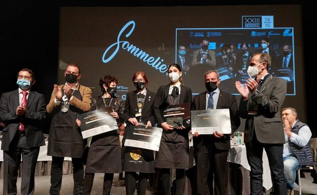 Tres mujeres se disputan el título de Mejor Sumiller de Castilla y León, que gana la burgalesa María Millán