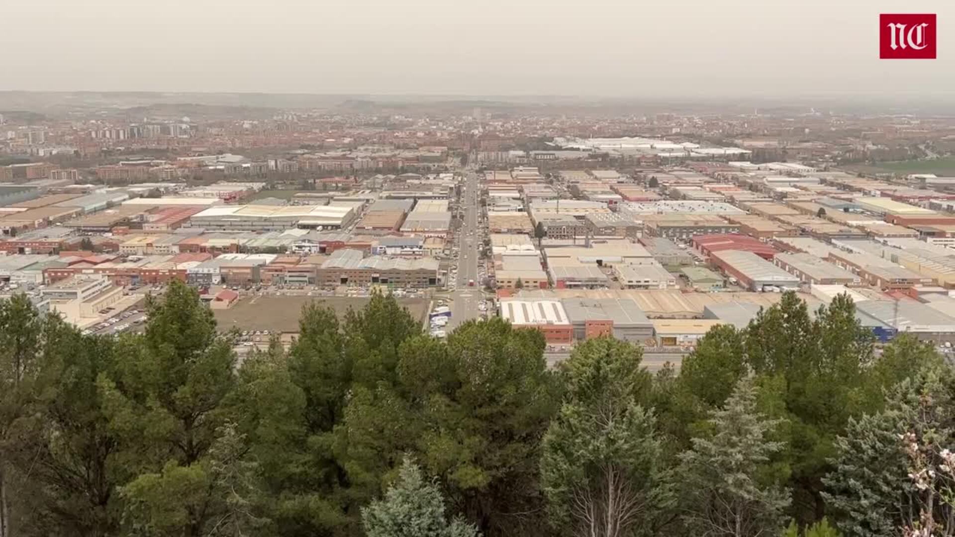 La calima comienza a desvanecerse en Valladolid