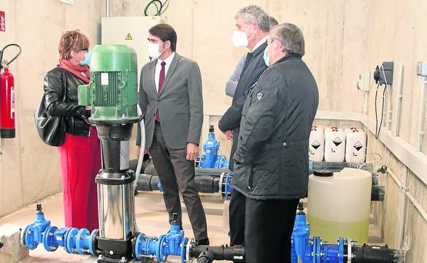 Lastras de Cuéllar agradece la ayuda de las instituciones para volver a tener agua potable