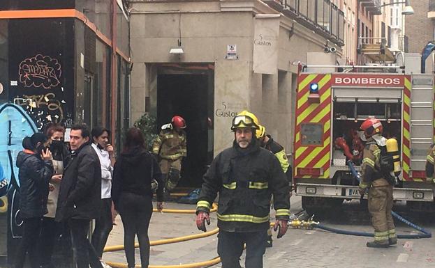Sofocan dos incendios simultáneos en un restaurante y una casa de Valladolid