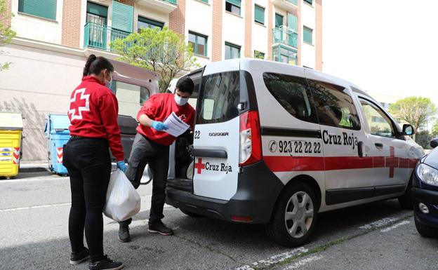 Cruz Roja Salamanca ha atendido a 26.127 personas desde que puso en marcha su plan frente a la covid