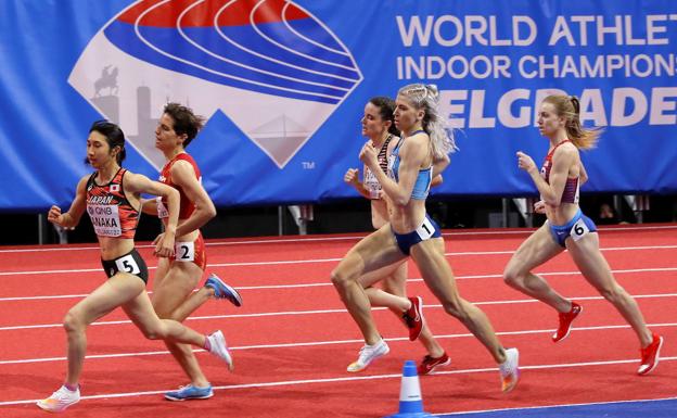 Marta Pérez accede por tiempos a la gran final de los 1.500 en el Mundial de Belgrado