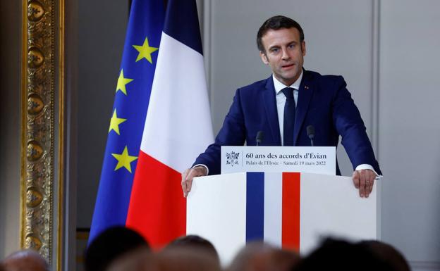 Macron quiere «reconciliar las memorias» de la guerra de Argelia